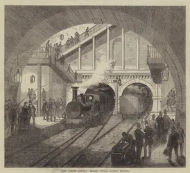 East London Railway, Thames Tunnel Station, Wapping